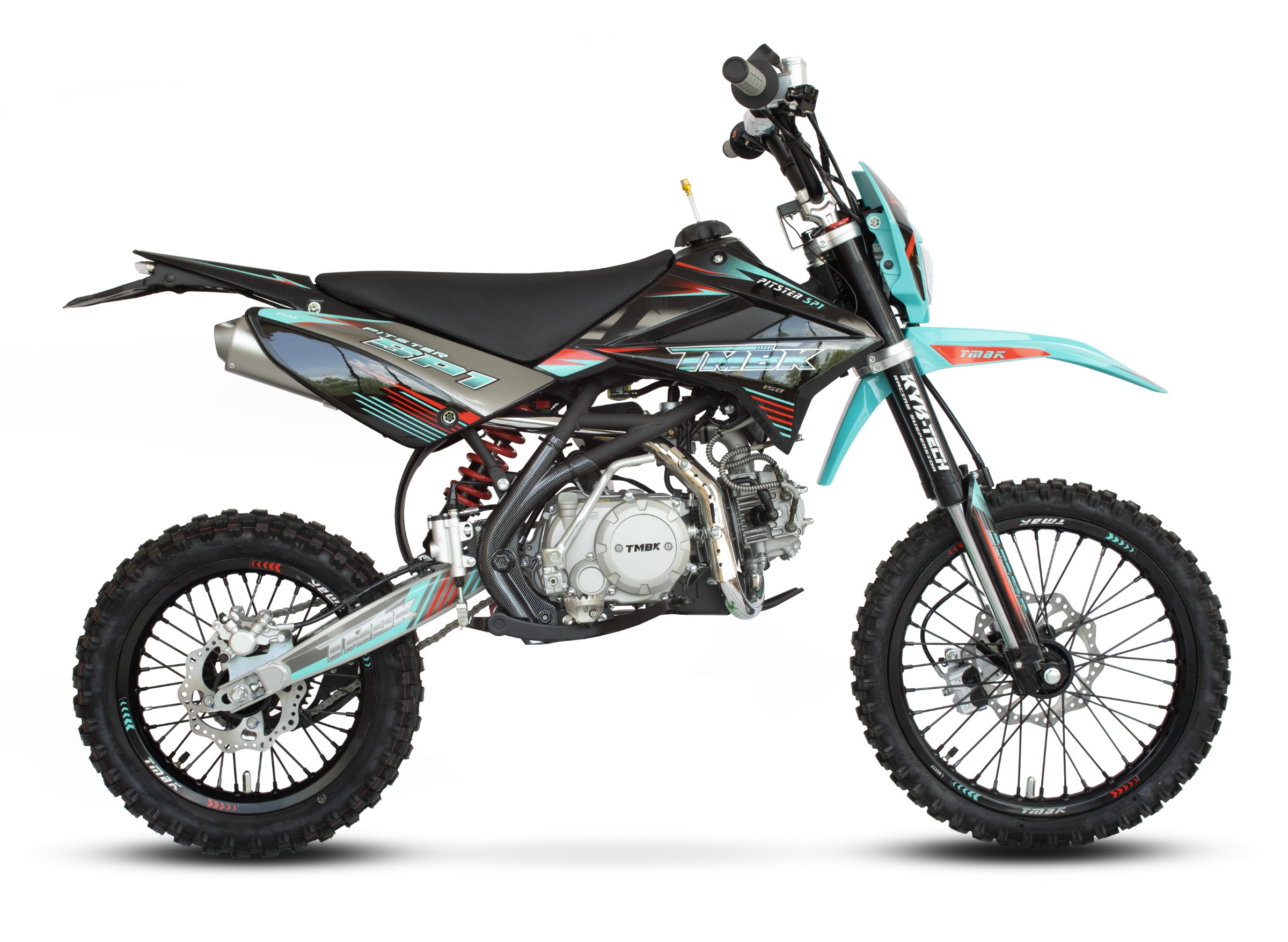 Питбайк TMBK PITSTER SP1 150 красно-голубой