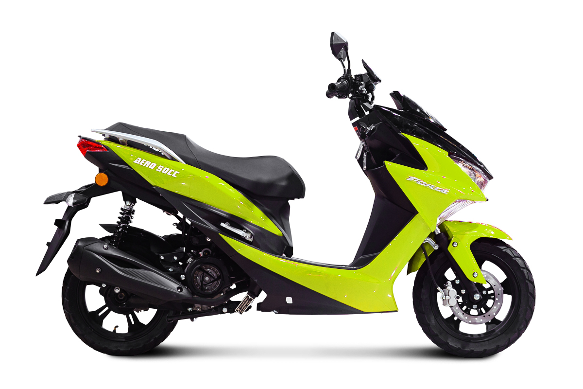 Скутер TMBK AERO lime
