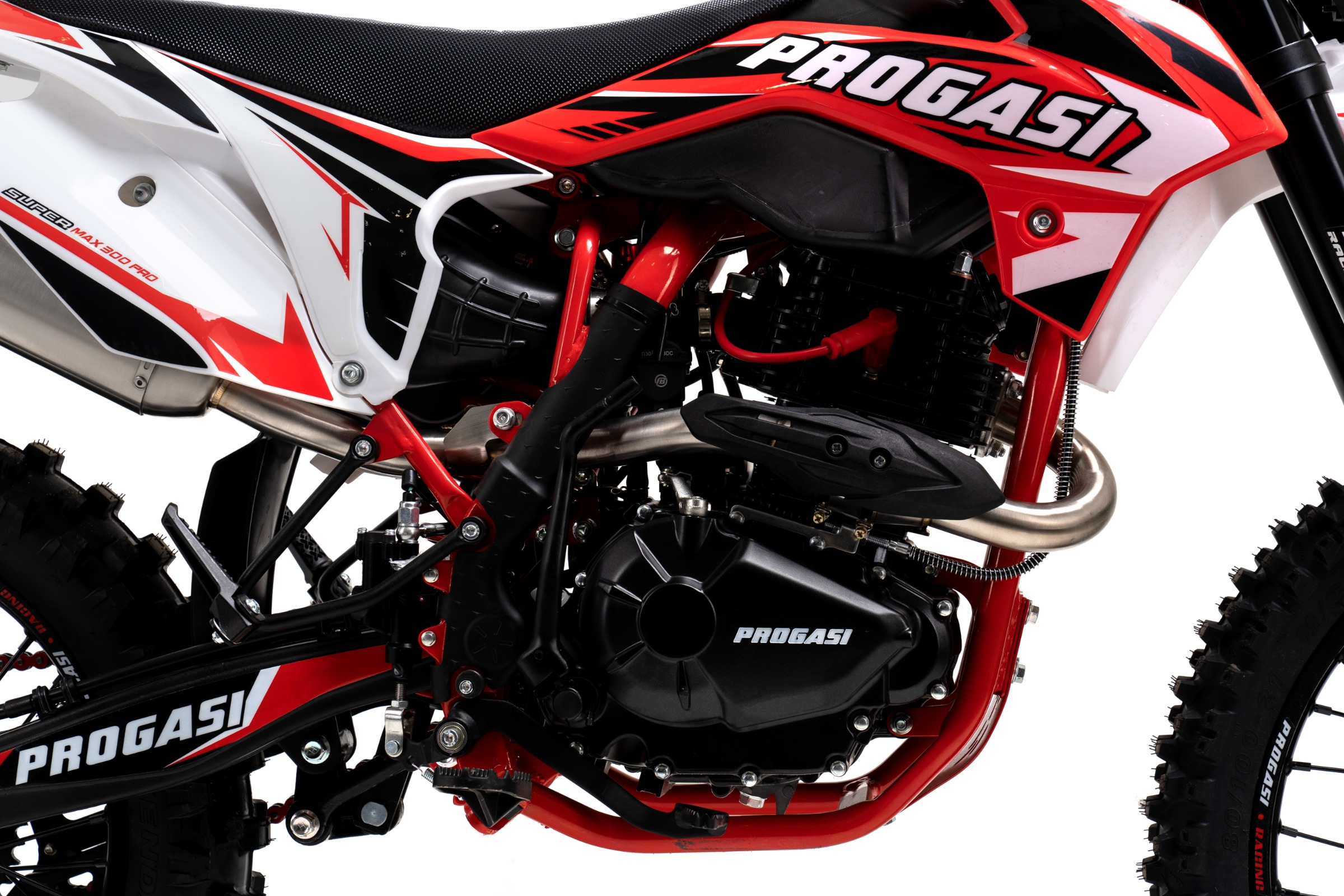 Эндуро PROGASI Super Max 300 Pro NEW красно-белый