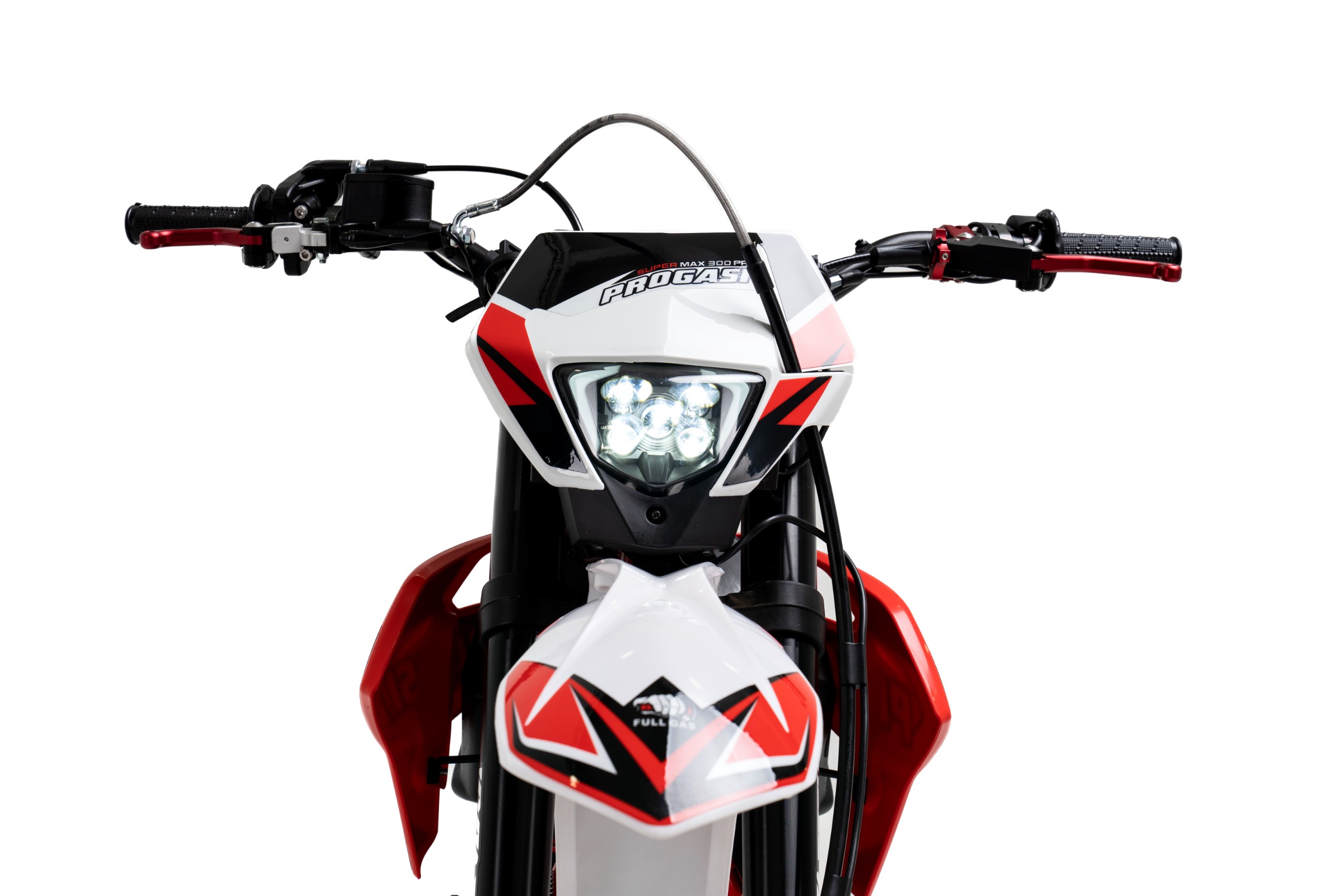 Эндуро PROGASI Super Max 300 Pro NEW красно-белый
