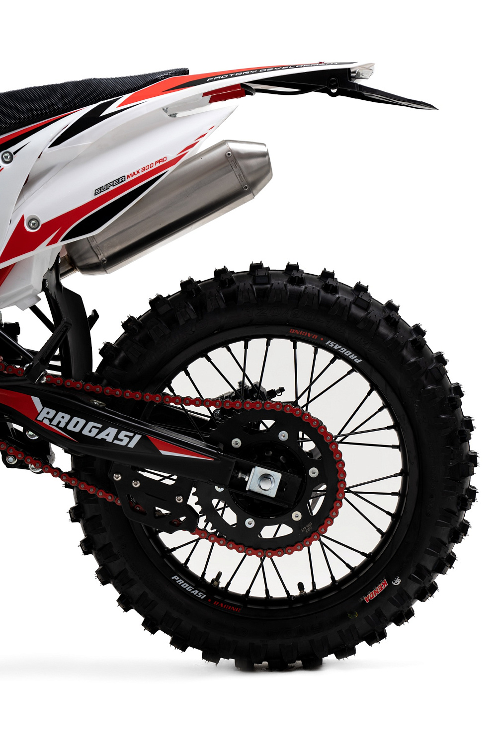 Эндуро PROGASI Super Max 300 Pro NEW красно-белый